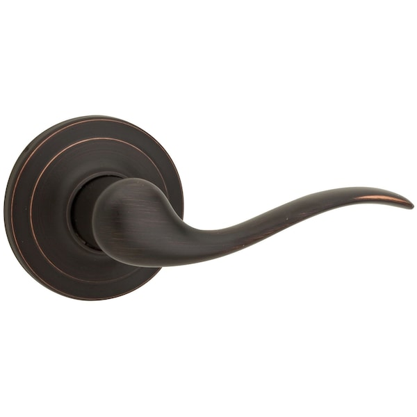 Tustin Passage Door Lock W/ 6AL Latch and RCS Strike Venetian Bronze Finish